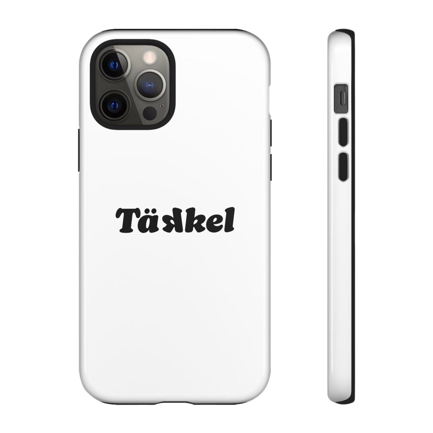 TÄKKEL Classic Hard Case Weiß iPhone