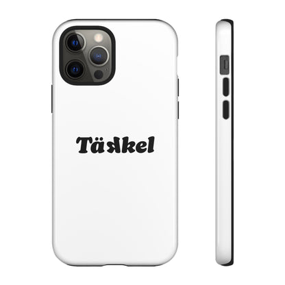 TÄKKEL Classic Hard Case Weiß iPhone