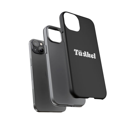 TÄKKEL Classic Hard Case Schwarz iPhone