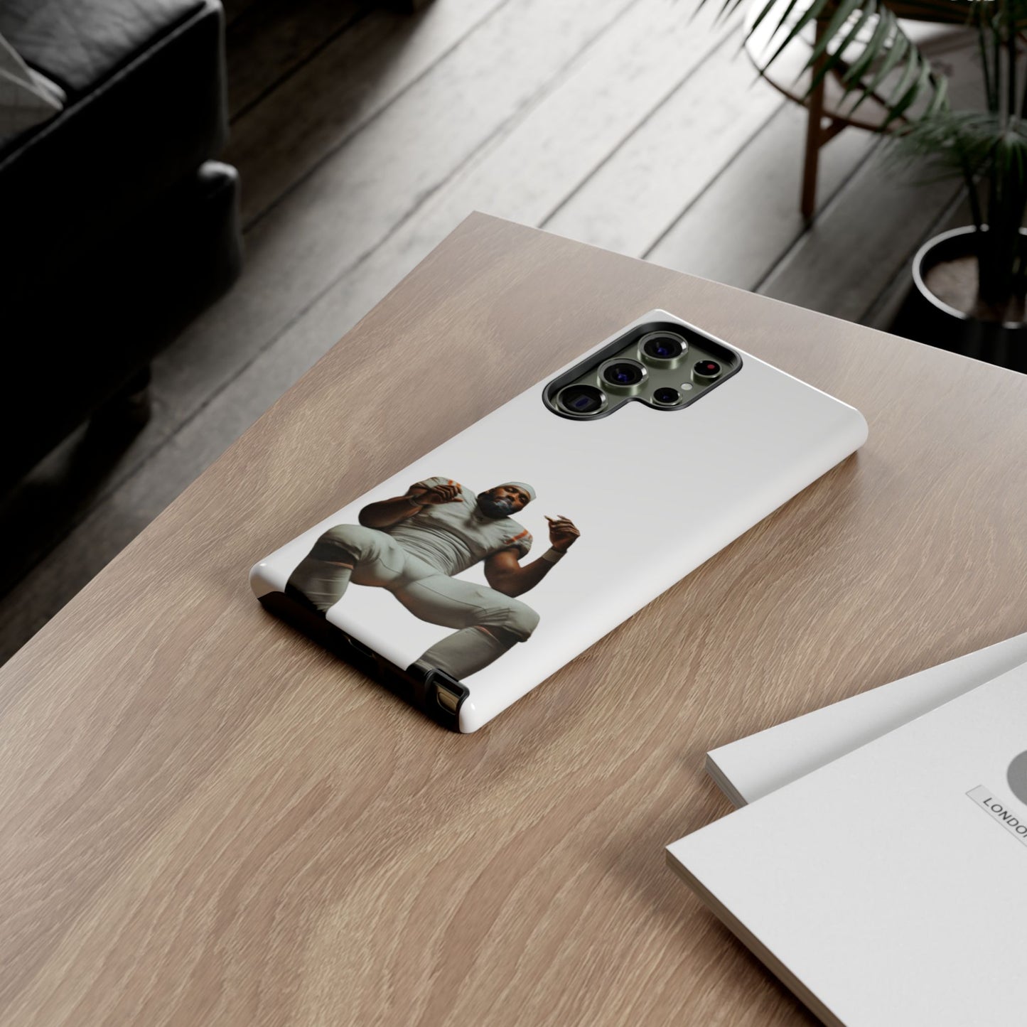 Who´s gonna smoke Hard Case Weiß Samsung