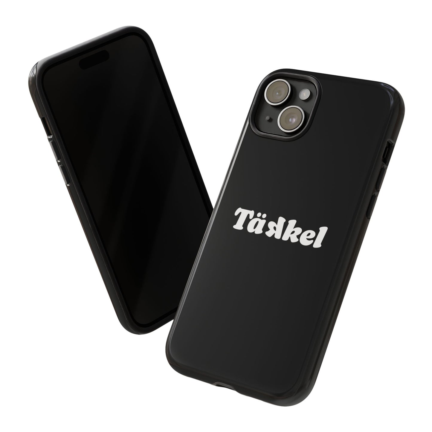 TÄKKEL Classic Hard Case Schwarz iPhone