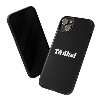 TÄKKEL Classic Hard Case Schwarz iPhone