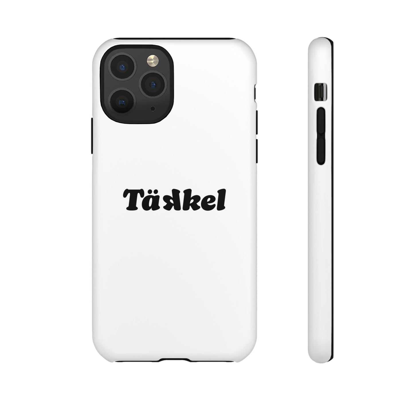 TÄKKEL Classic Hard Case Weiß iPhone