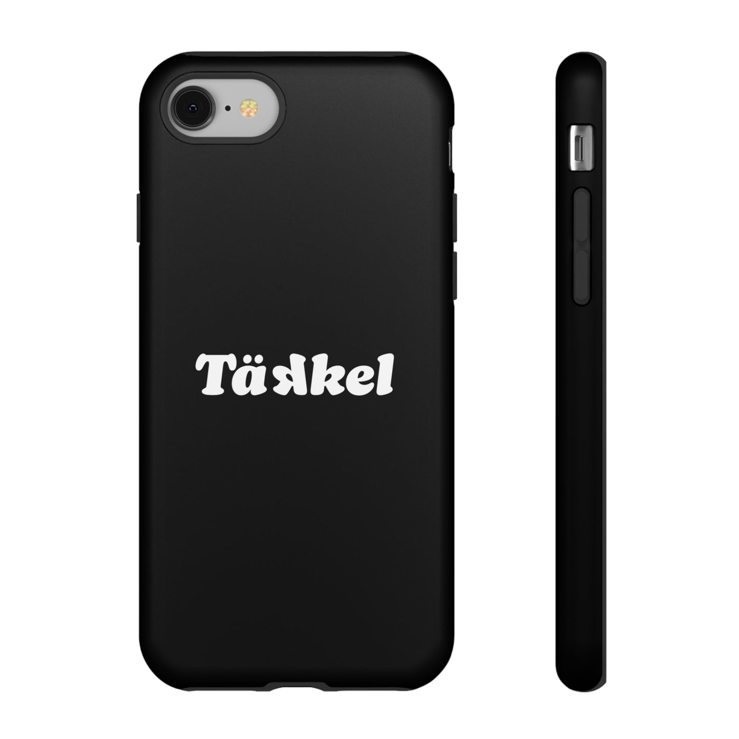 TÄKKEL Classic Hard Case Schwarz iPhone