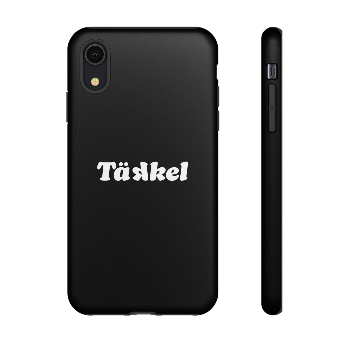 TÄKKEL Classic Hard Case Schwarz iPhone