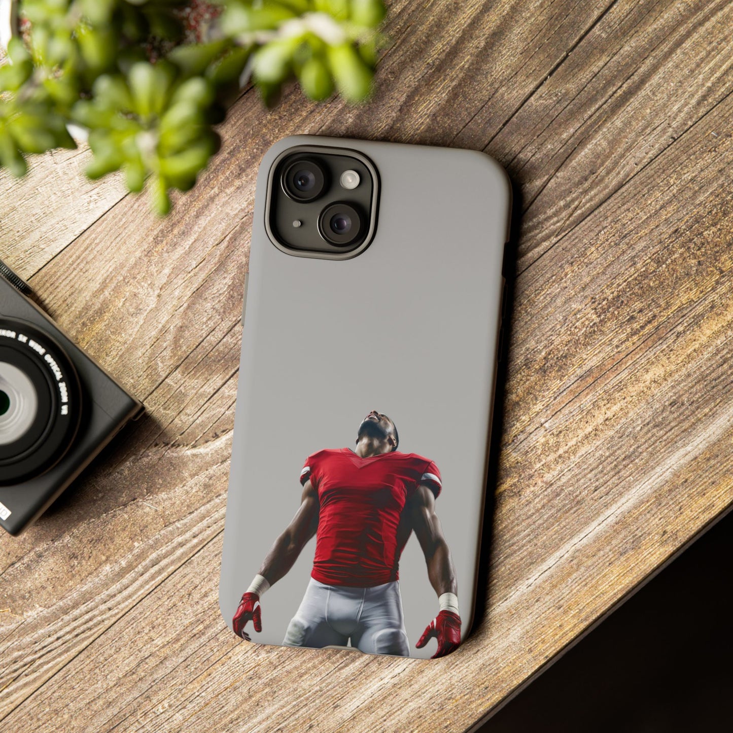 Never Sleep Hard Case Grau iPhone