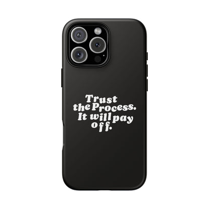Trust harder Hard Case Schwarz iPhone