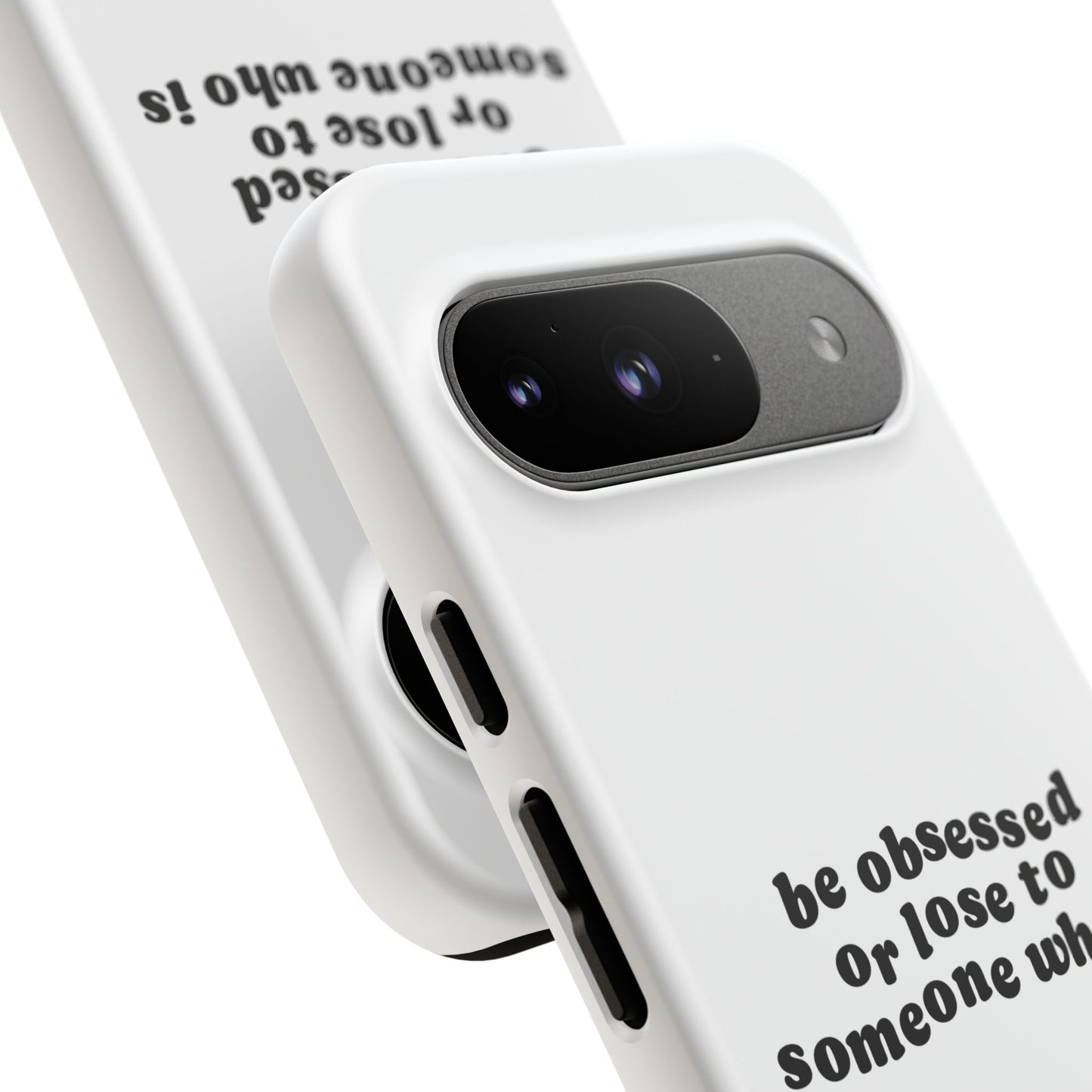 Too Obsessed Hard Case Weiß Google Pixel