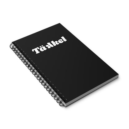 TÄKKEL Journal - Crispy Clean Black