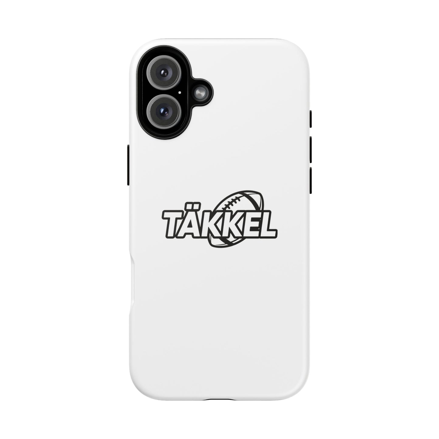 TÄKKEL FOOTBALL Hard Case Weiß iPhone