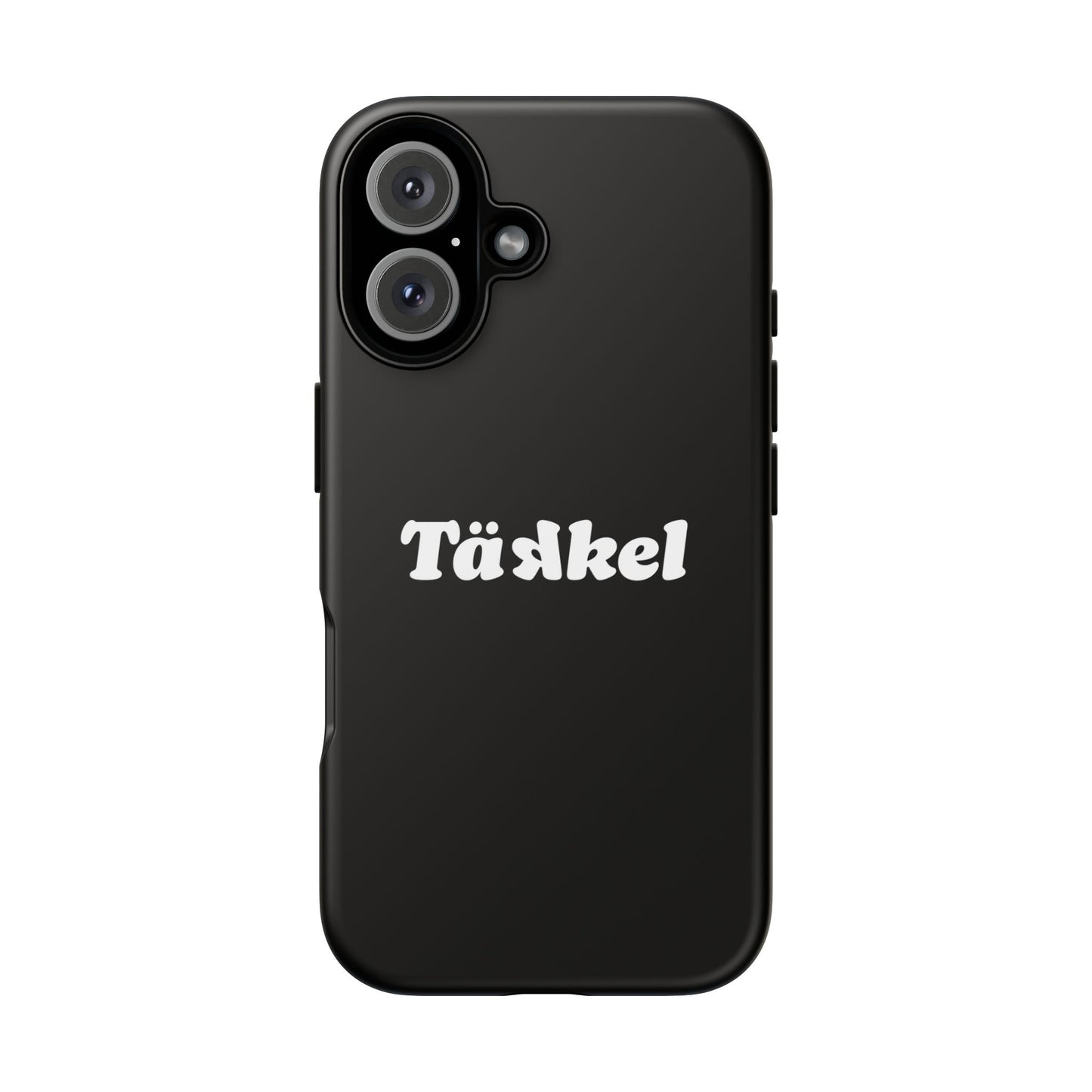 TÄKKEL Classic Hard Case Schwarz iPhone