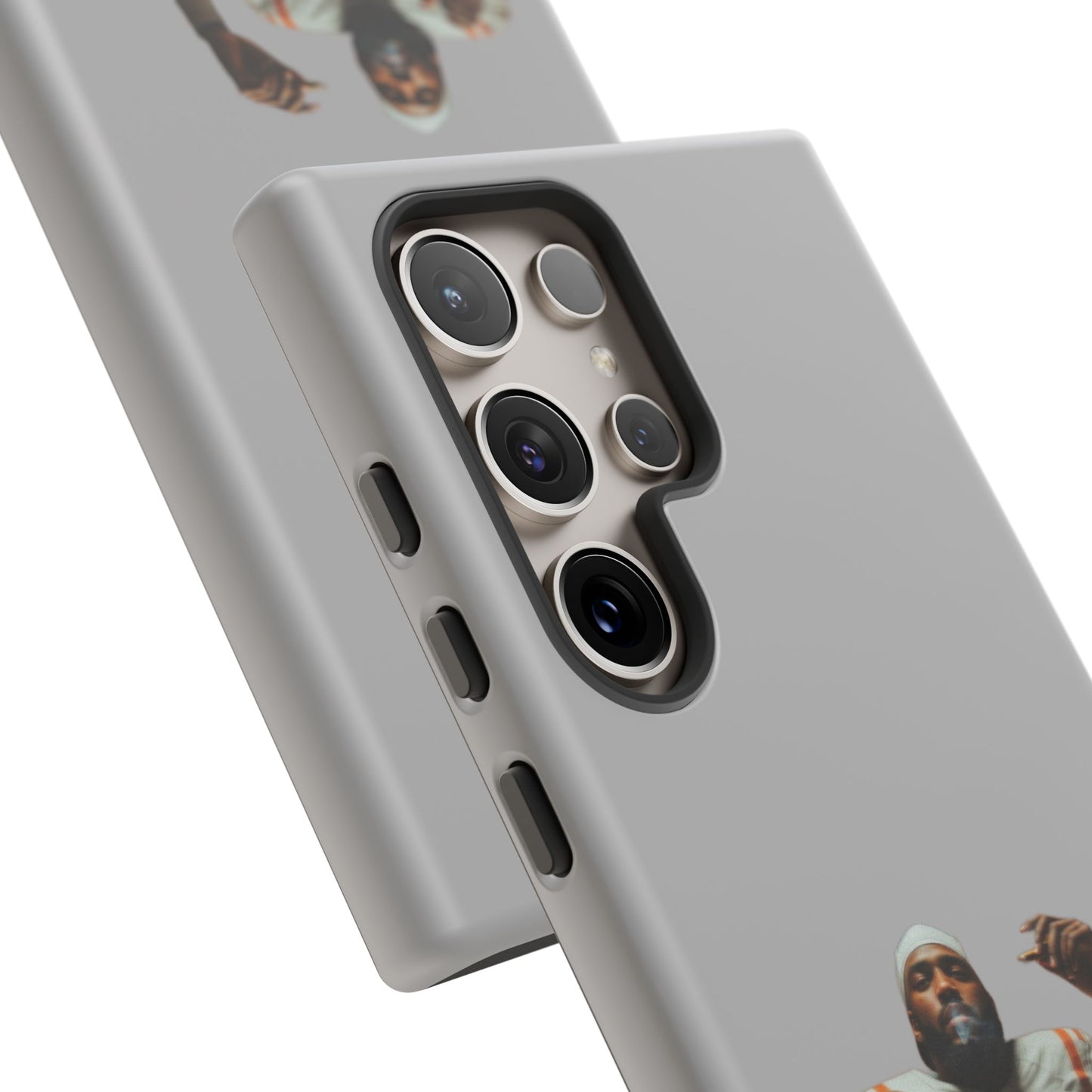 Who´s gonna smoke Hard Case Grau Samsung