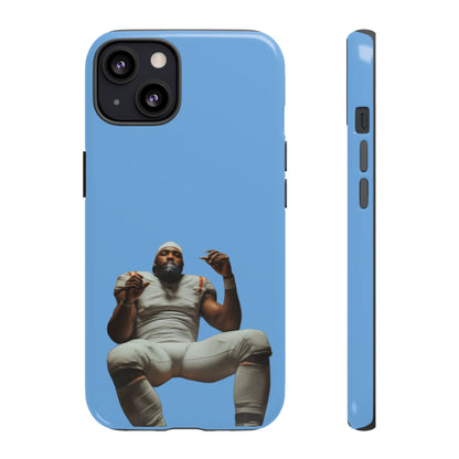 Who´s gonna smoke Hard Case Babyblau iPhone