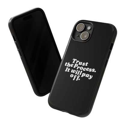 Trust harder Hard Case Schwarz iPhone