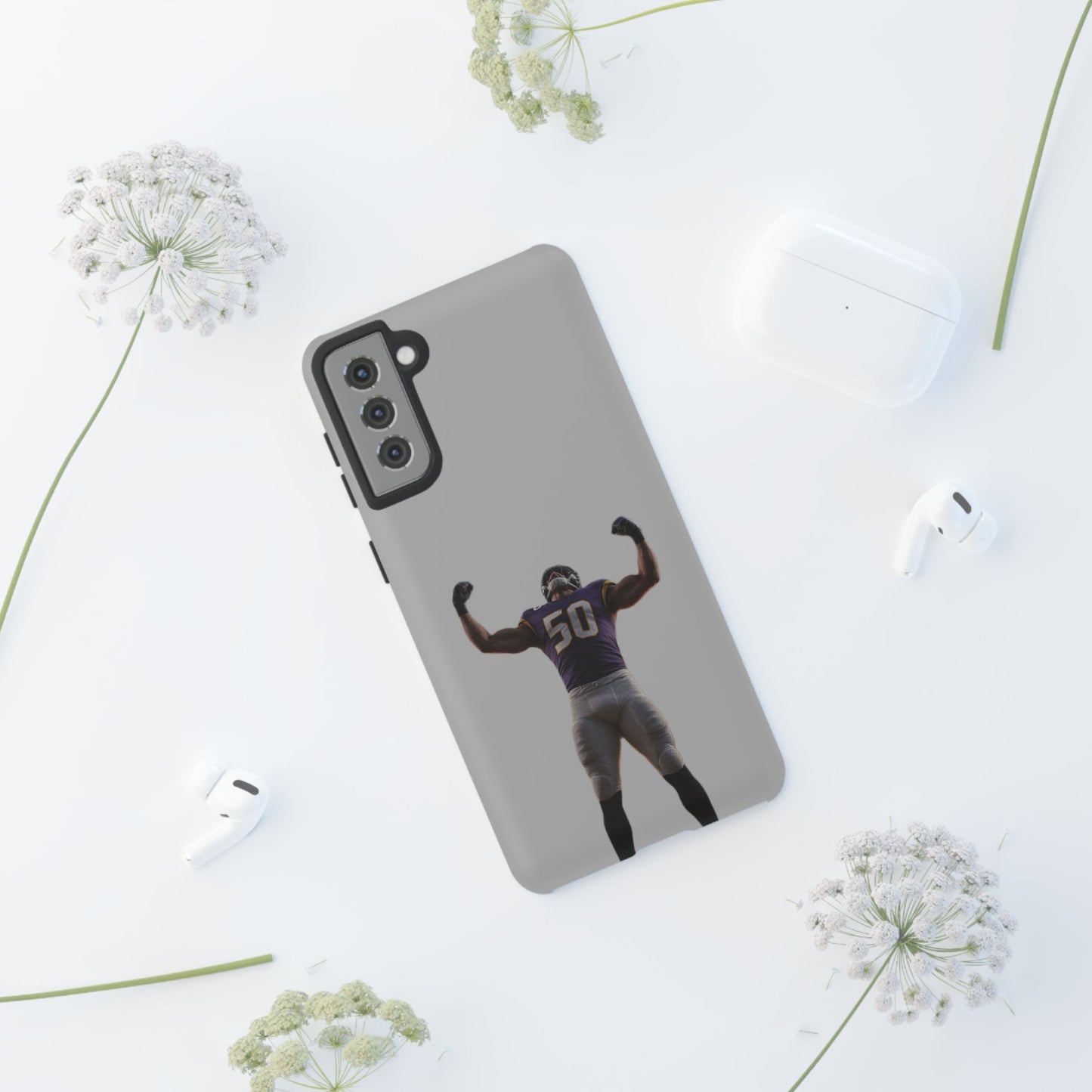 Defeating Hard Case Grau Samsung