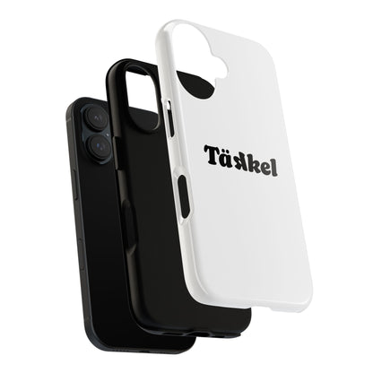 TÄKKEL Classic Hard Case Weiß iPhone
