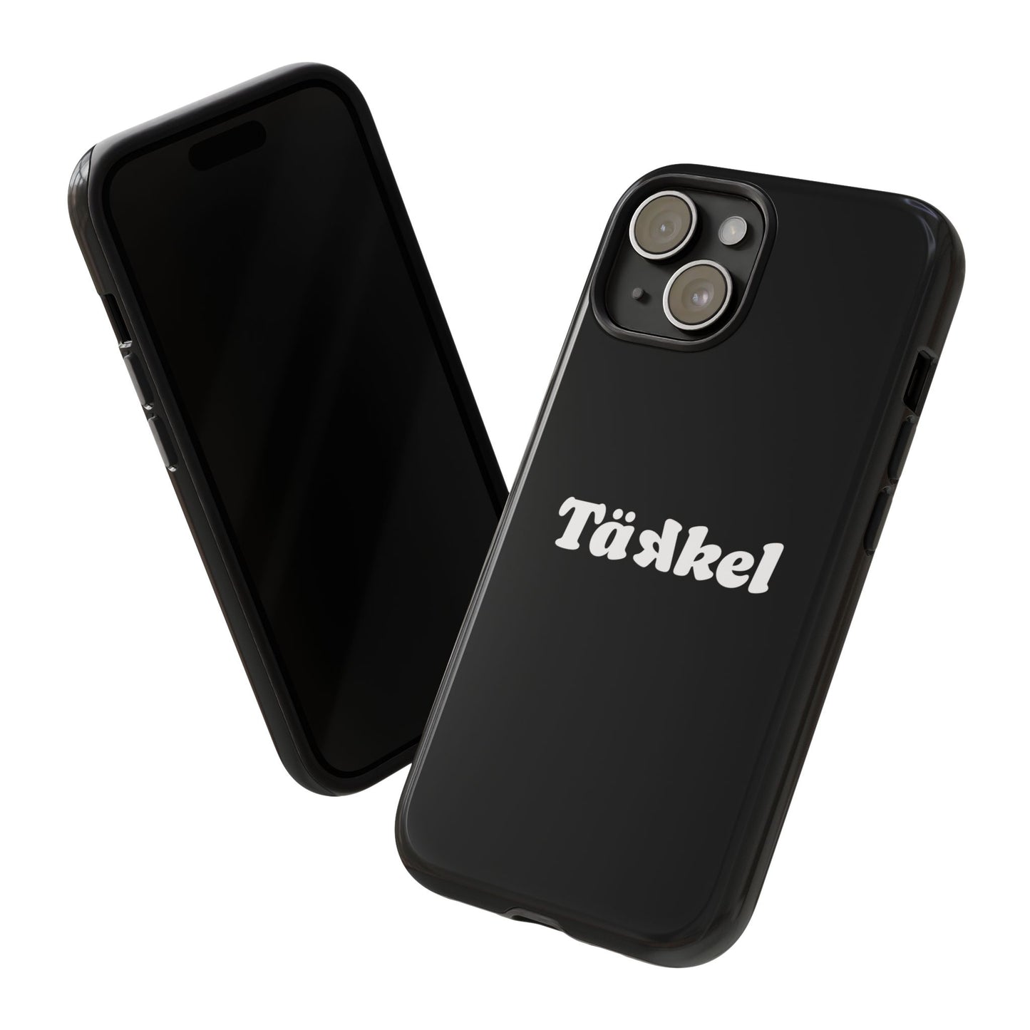 TÄKKEL Classic Hard Case Schwarz iPhone