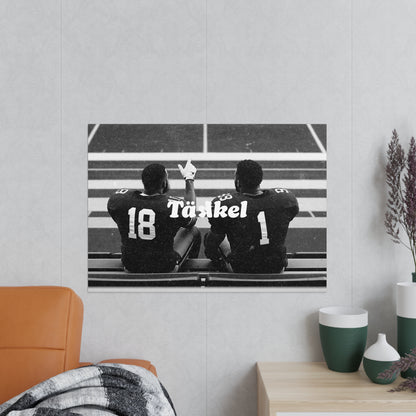 TÄKKEL Poster – Brotherhood on the Bench