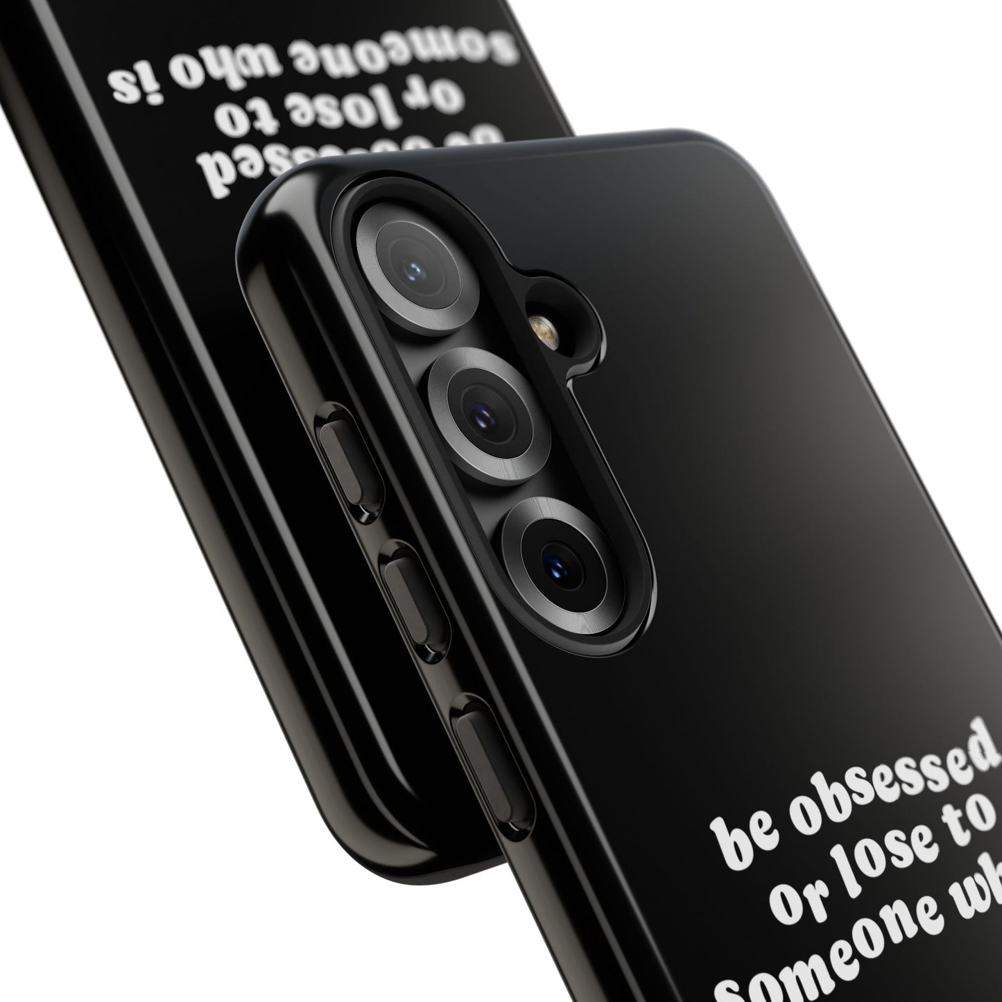 Too Obsessed Hard Case Schwarz Samsung