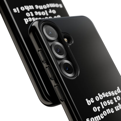 Too Obsessed Hard Case Schwarz Samsung