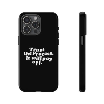 Trust harder Hard Case Schwarz iPhone