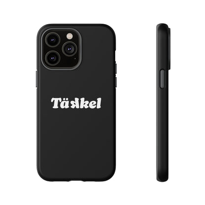 TÄKKEL Classic Hard Case Schwarz iPhone