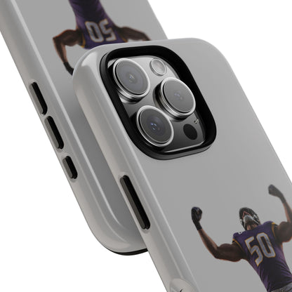 Never Enough Hard Case Grau iPhone