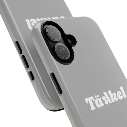 TÄKKEL Classic Hard Case Grau iPhone