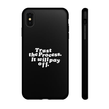 Trust harder Hard Case Schwarz iPhone