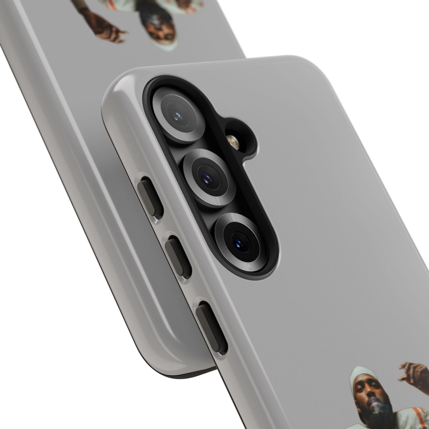 Who´s gonna smoke Hard Case Grau Samsung