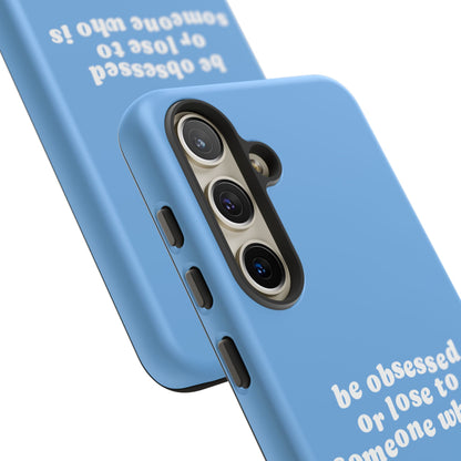 Too Obsessed Hard Case Babyblau Samsung