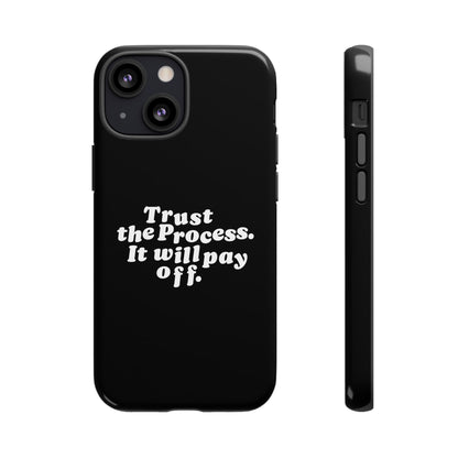 Trust harder Hard Case Schwarz iPhone