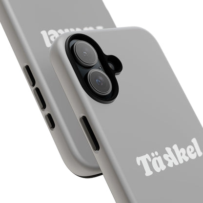 TÄKKEL Classic Hard Case Grau iPhone