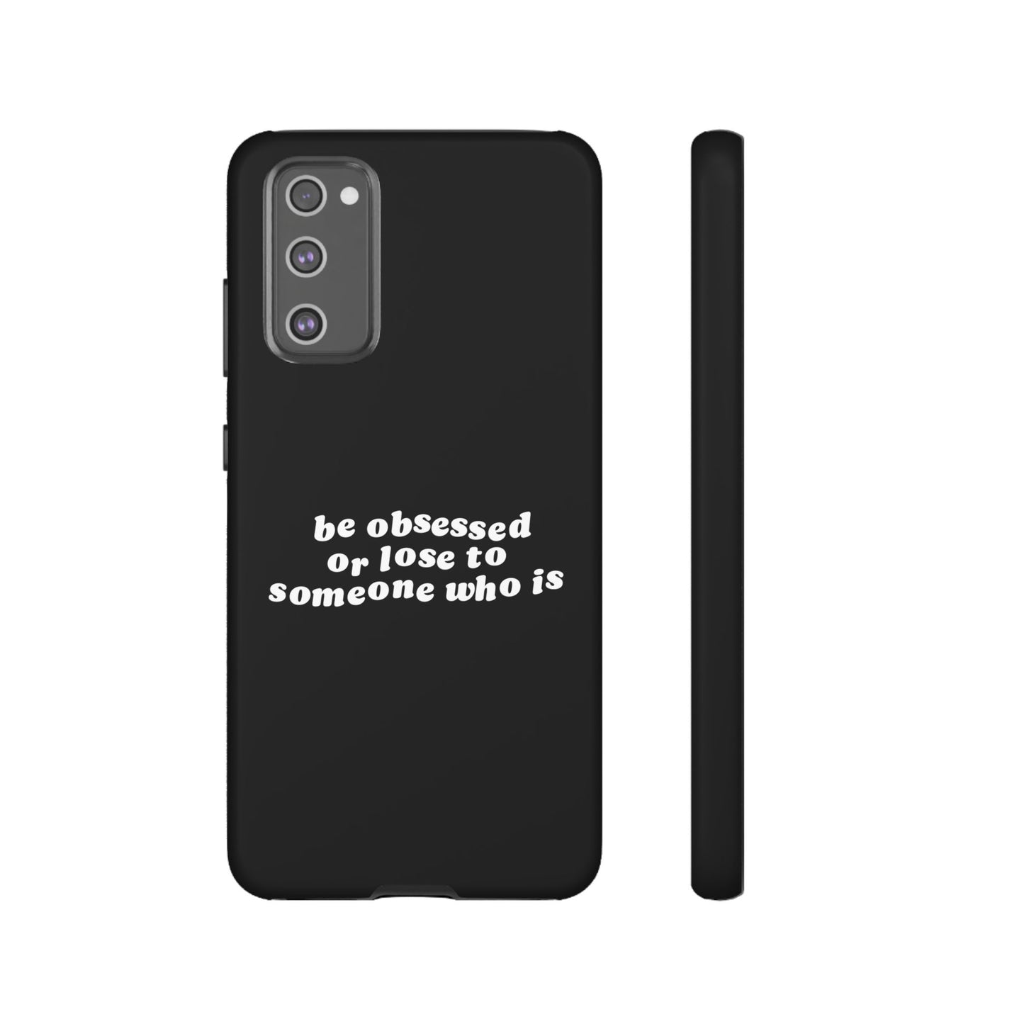 Too Obsessed Hard Case Schwarz Samsung
