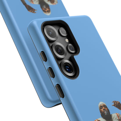 Who´s gonna smoke Hard Case Babyblau Samsung