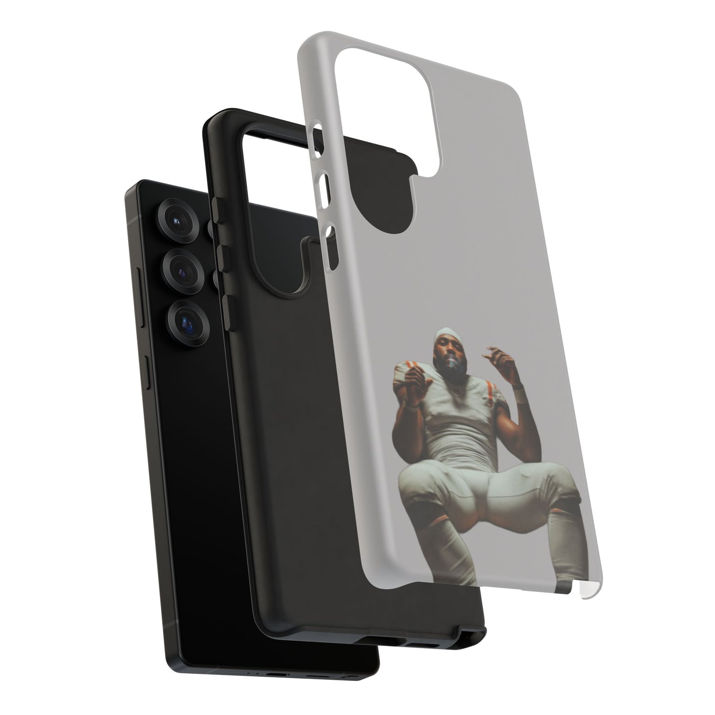 Who´s gonna smoke Hard Case Grau Samsung