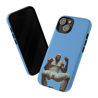 Who´s gonna smoke Hard Case Babyblau iPhone