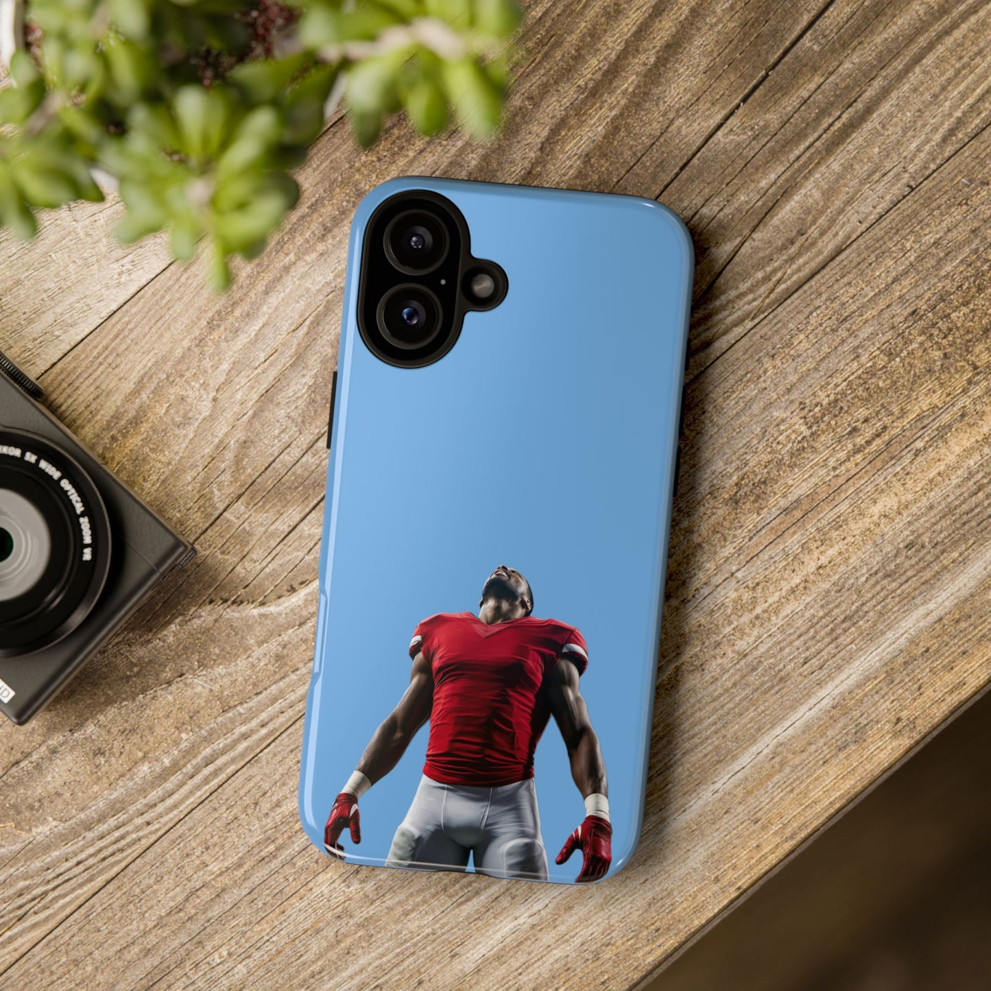 Never Sleep Hard Case Babyblau iPhone