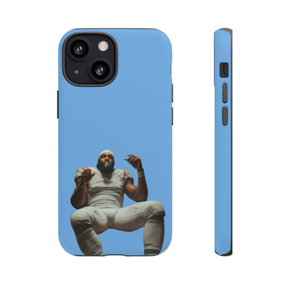 Who´s gonna smoke Hard Case Babyblau iPhone