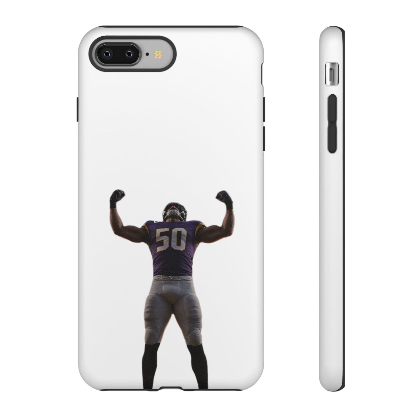 Never Enough Hard Case Weiß iPhone