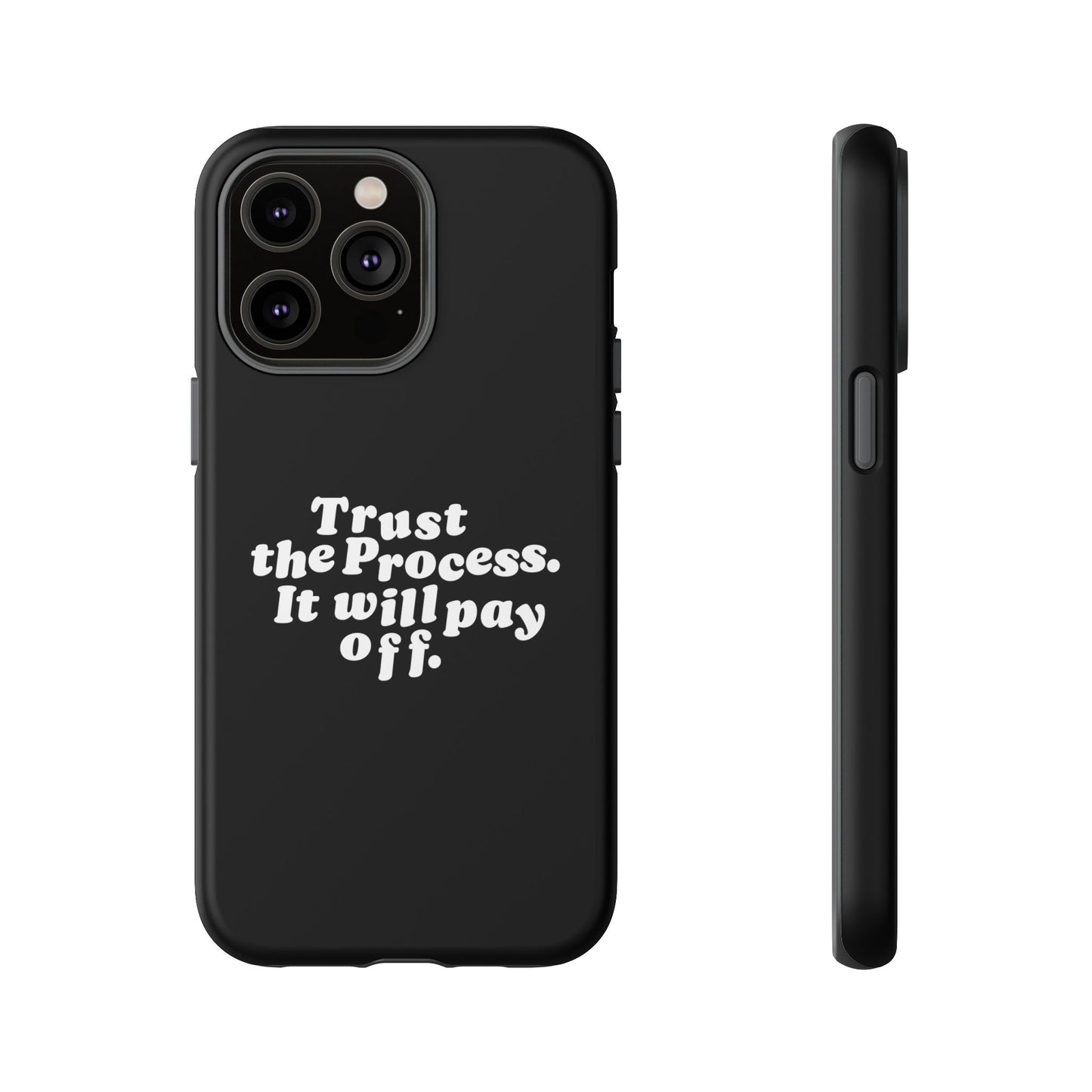 Trust harder Hard Case Schwarz iPhone