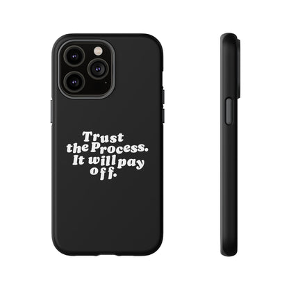 Trust harder Hard Case Schwarz iPhone