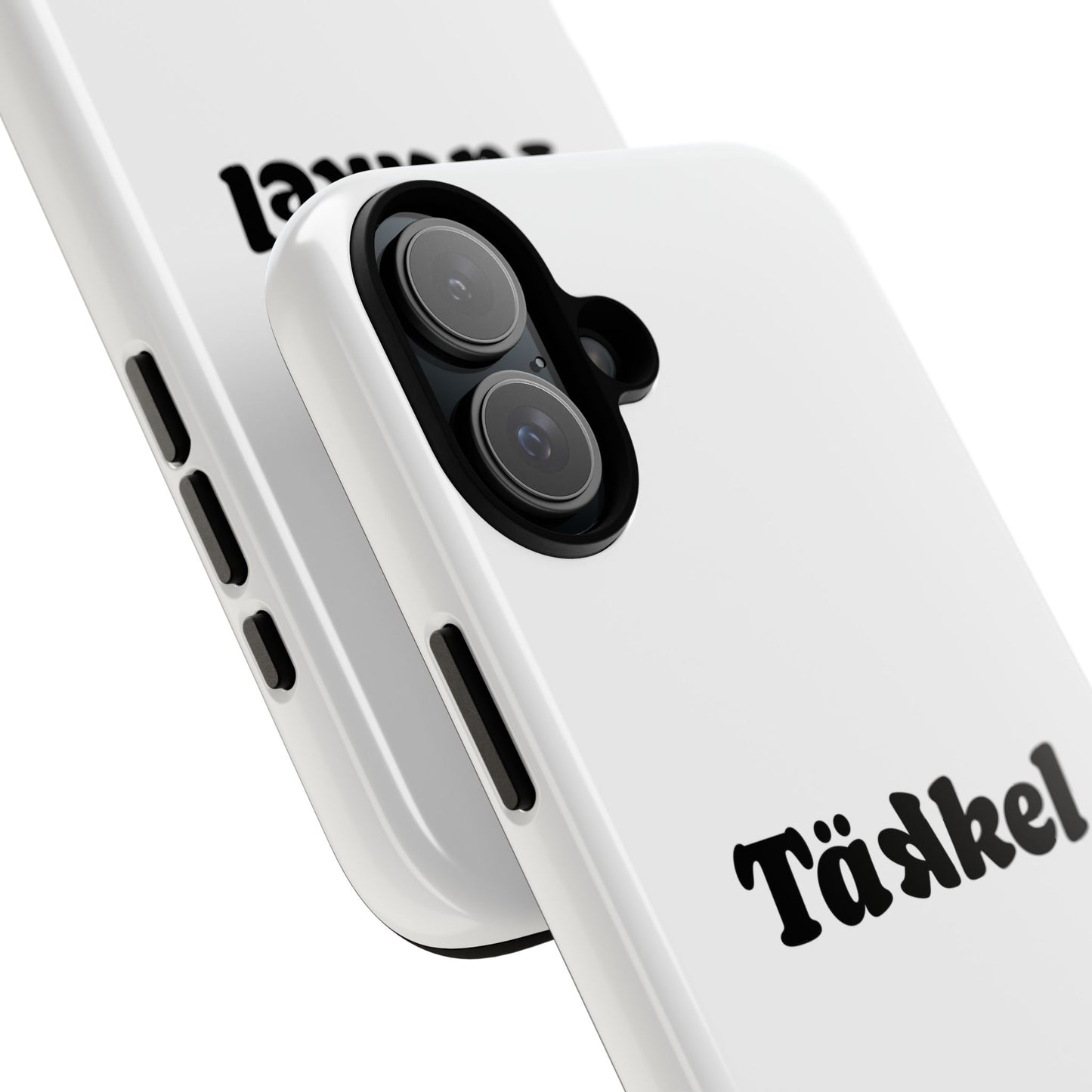 TÄKKEL Classic Hard Case Weiß iPhone