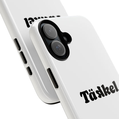 TÄKKEL Classic Hard Case Weiß iPhone