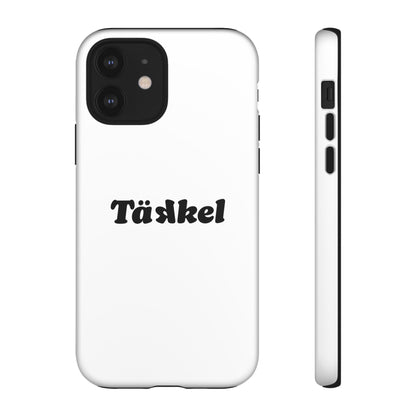 TÄKKEL Classic Hard Case Weiß iPhone