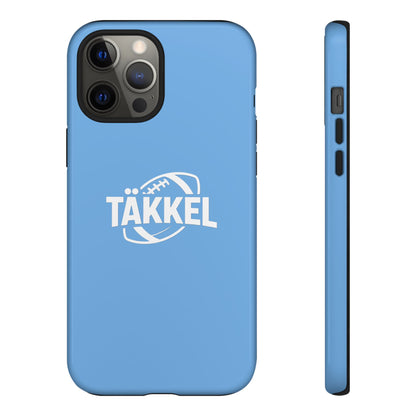 TÄKKEL FOOTBALL Hard Case Babyblau iPhone