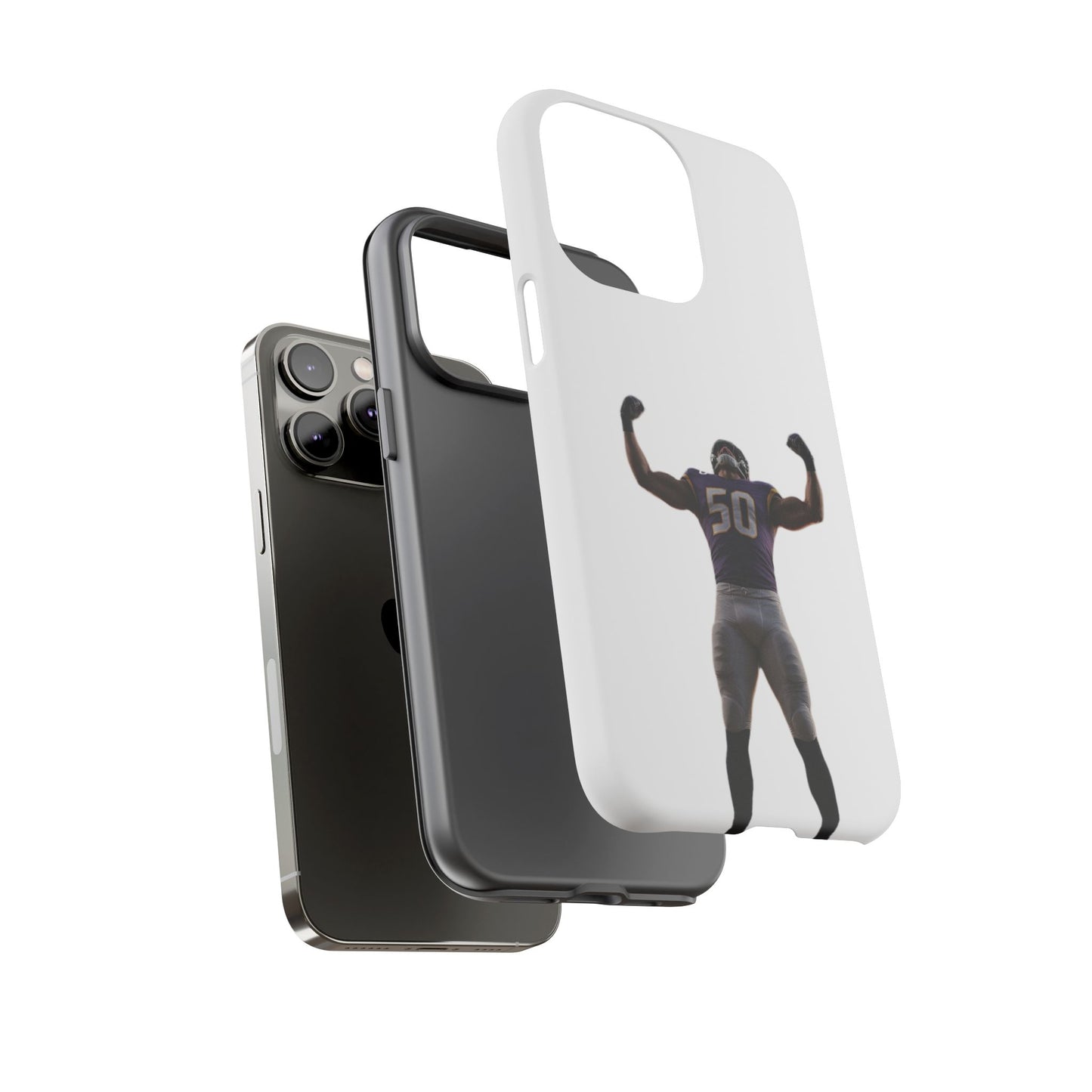 Never Enough Hard Case Weiß iPhone