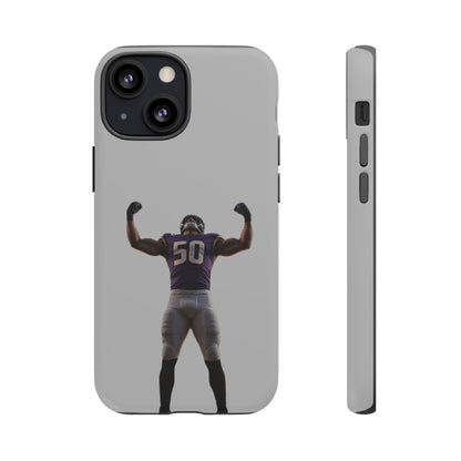 Never Enough Hard Case Grau iPhone