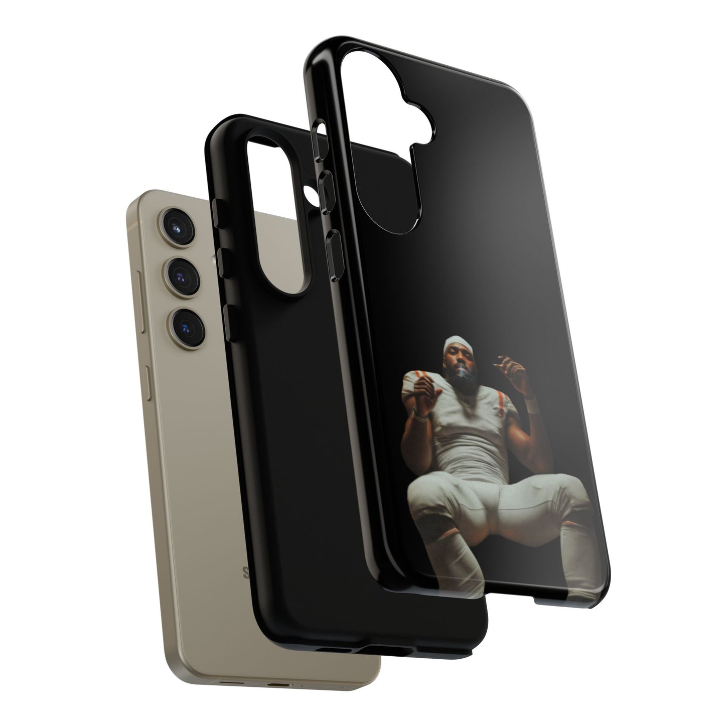 Who´s gonna smoke Hard Case Schwarz Samsung