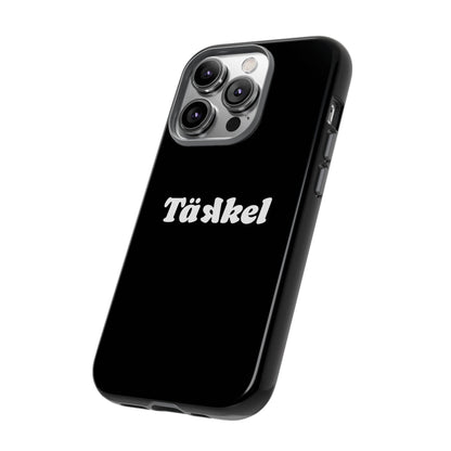 TÄKKEL Classic Hard Case Schwarz iPhone